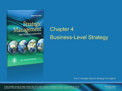 Differentiation Strategy