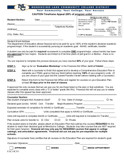 petition to review and notification of