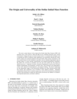 The Origin and Universality of the Stellar Initial Mass Function