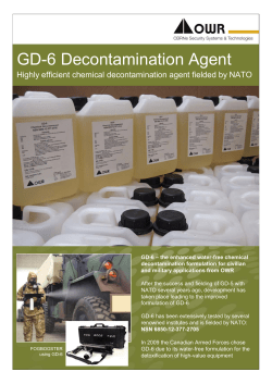 GD-6 Decontamination Agent