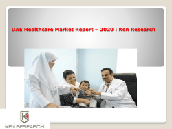UAE Healthcare Market Report - 2020