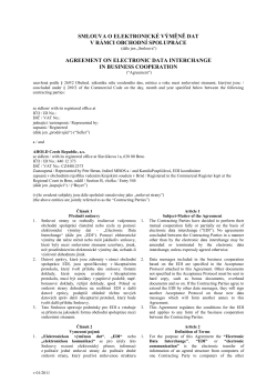 Př&iacute;loha - Akceptačn&iacute; protokol (ORDER)