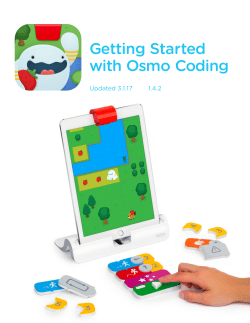 Getting Started with Osmo Coding