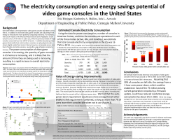 The electricity consumption and energy savings potential of video