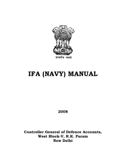 ifa (navy) manual