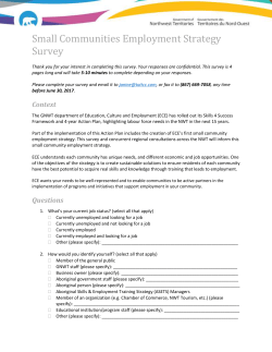 Questions - Education, Culture and Employment