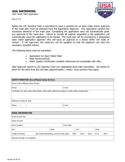 also include in meet information and Safety Plan