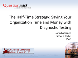 The Half-Time Strategy: Saving Your Organization