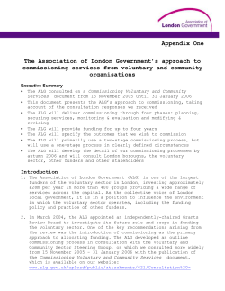 Grants Committee - London Councils