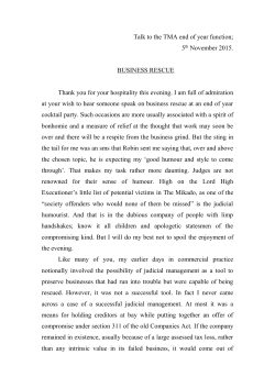 document - Turnaround Management Association