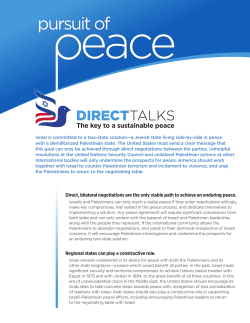 Pursuit of Peace | AIPAC.org
