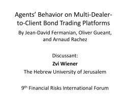 Discussant - 9th Financial Risks International Forum