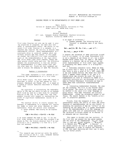 is an axiom of arithmetic." b. Theorem schemas. The following kind