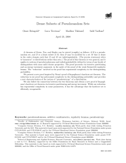 Dense Subsets of Pseudorandom Sets