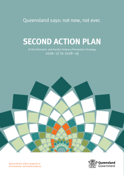 Second Action Plan of the Domestic and Family Violence Prevention