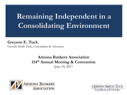 Community Bank *Players - Arizona Bankers Association