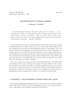 There are some automated theorem provers based on higher