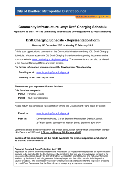 CIL DCS Online Representation Form