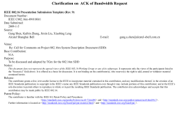 Clarification on ACK of Bandwidth Request