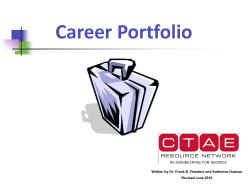 Career Portfolio