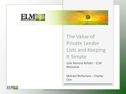 Jazz It Up But Keep It Simple: The Value of Private
