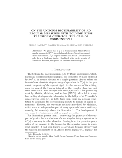 ON THE UNIFORM RECTIFIABILITY OF AD REGULAR MEASURES