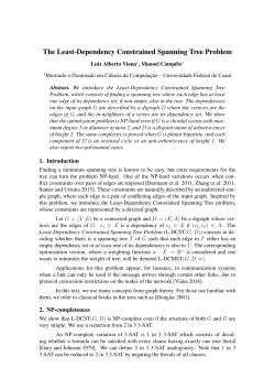 The Least-Dependency Constrained Spanning Tree Problem