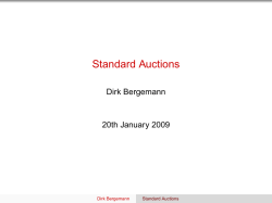 Standard Auctions