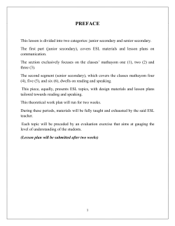 Tourism and Travel (Intermediate ESL Lesson Plan)