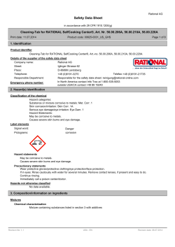 Safety Data Sheet