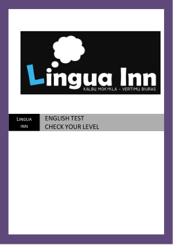 english test to check the level