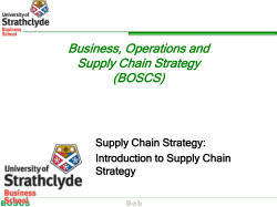 BOSCS - Strath.TV