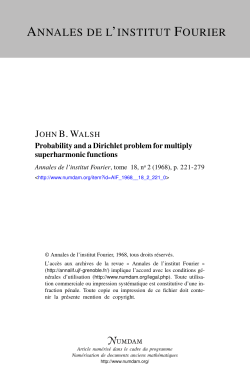 Probability and a Dirichlet problem for multiply