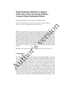Model Reduction Methods for optimal Follow-the