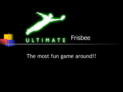 Frisbee - hpe324teamsports