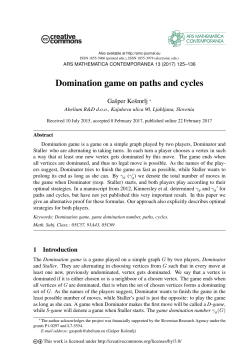 Domination game on paths and cycles