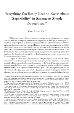 Everything You Really Need to Know About "Separability"