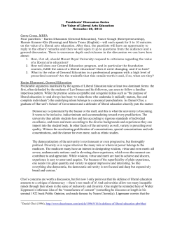 Predictable arguments marshaled by the agents of Liberal