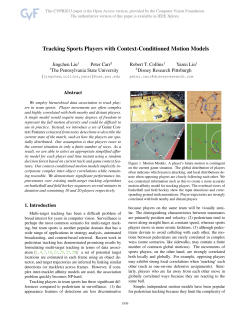 Tracking Sports Players with Context