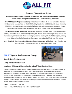Fit Basketball Skills Camp - Around Fitness Center: A 24/7 Gym in