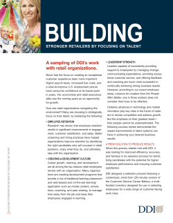 Building Stronger Retailers by Focusing on Talent