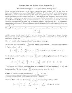 Topic 28(Strategy Lines)
