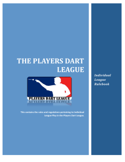 Individual League Rulebook