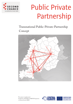 Public Private Partnership