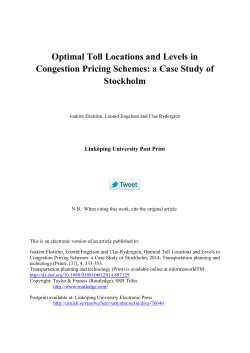 Optimal Toll Locations and Levels in Congestion