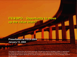 Business Process Offshoring