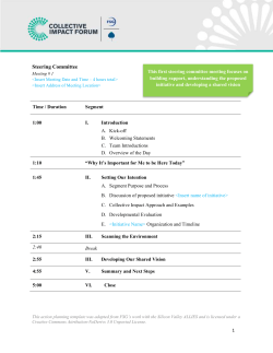 Ahmann Staff Meeting - Collective Impact Forum