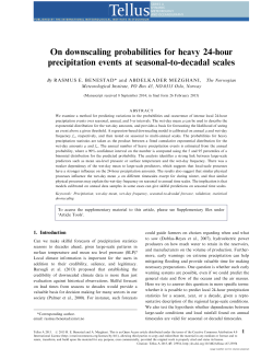 On downscaling probabilities for heavy 24-hour
