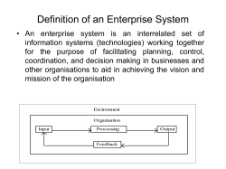 Information systems and strategic management