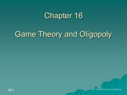 Chapter 16 PowerPoint Presentation